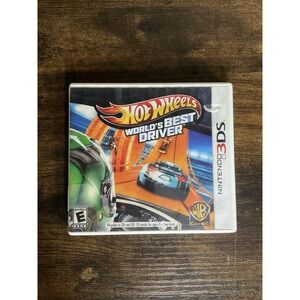 Hot Wheels: World's Best Driver Nintendo 3DS 2013 CIB